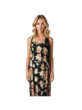 Vintage Elizabeth Wayman New York Floral Dress